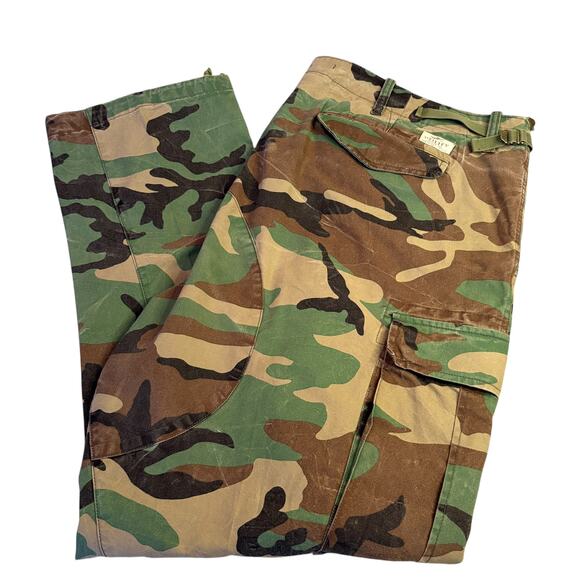 Polo Ralph Lauren Camouflage Utility Cargo Pants Sz 46B x 32 - Picture 1 of 9